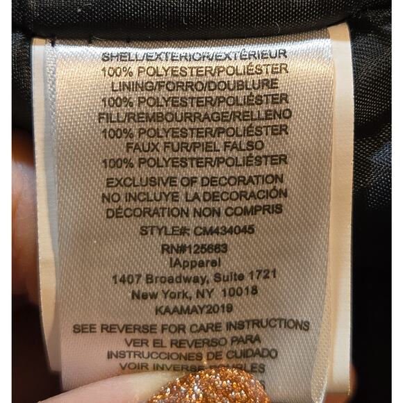 Cherokee Parka w/Faux Fur Hood, Zip & Velcro Closure, 5 Pockets, Great for Snow - Picture 13 of 13